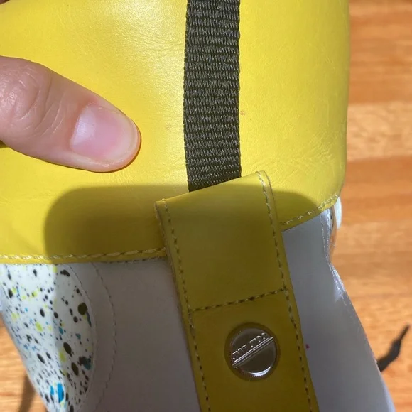 Jimmy Choo Galaxy Paint Splatter High-Top Smeakers - Picture 7 of 12